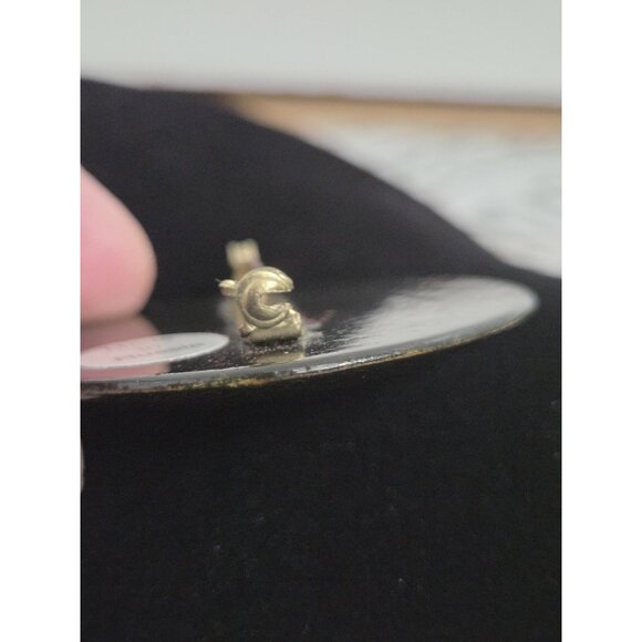 Vintage Hand-Painted Russian Lacquer Floral Folk Brooch Pin Rose Christmas - Picture 7 of 7